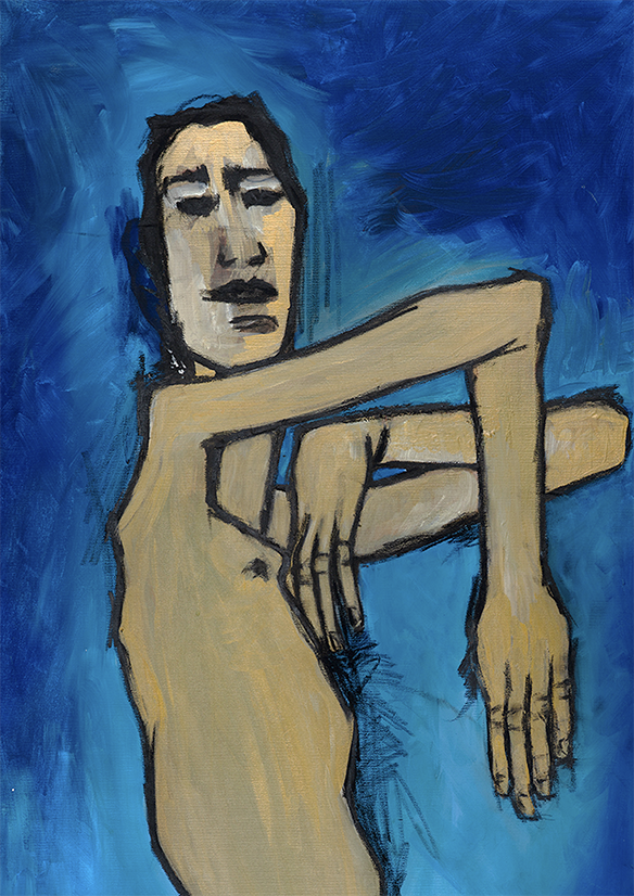 Le Mec in blue